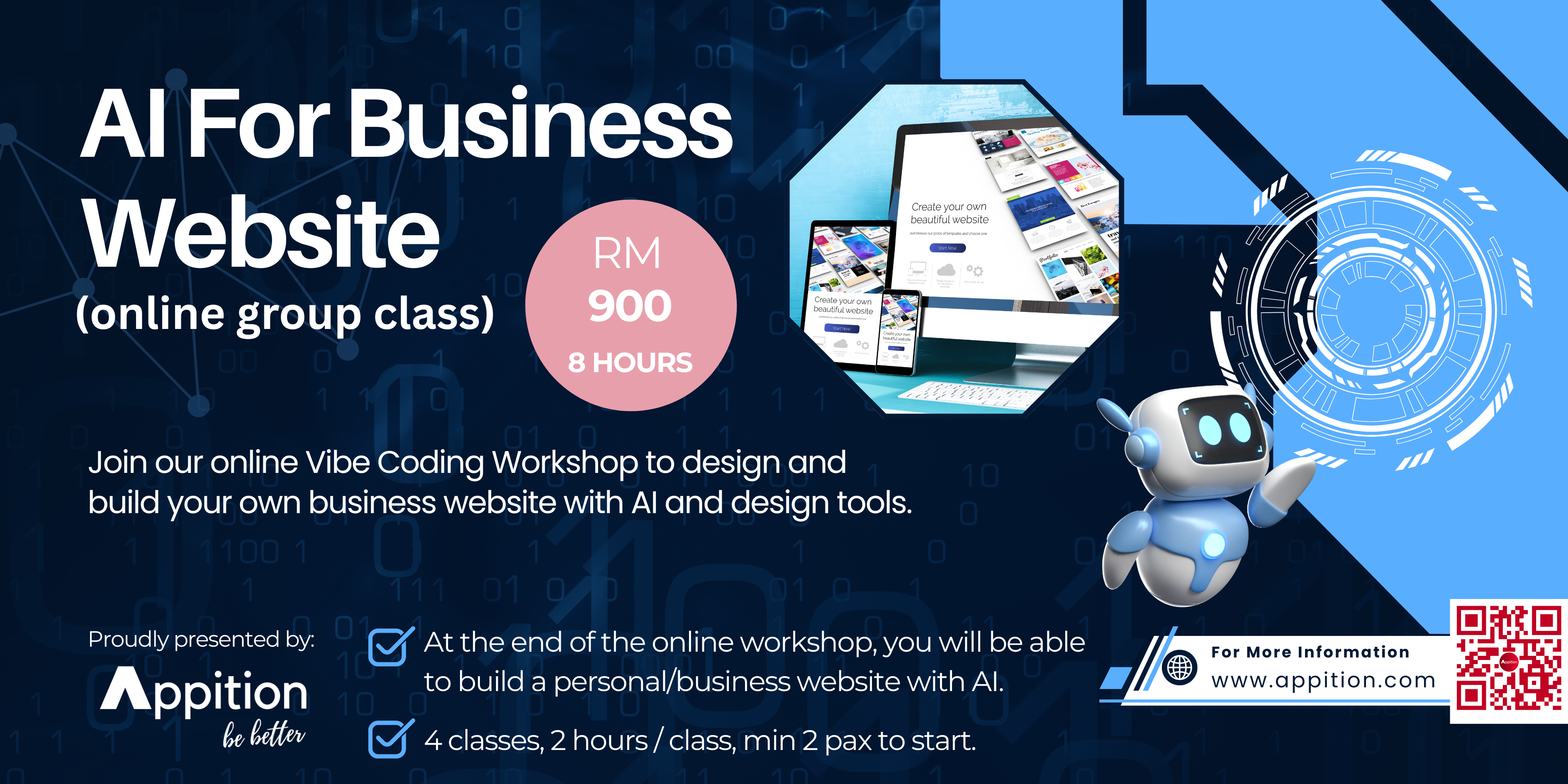 AI For Business Website (Online Group Class)
